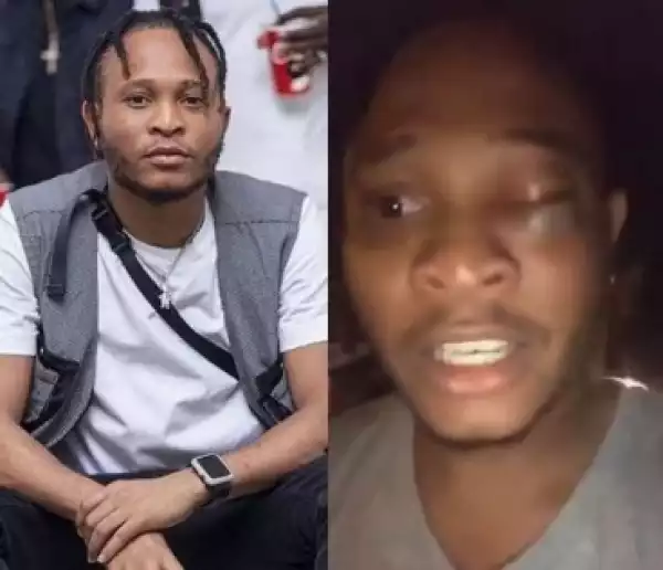 See How YBNL Ex Soldier, Viktoh Was Brutalized By The Nigerian Police Force (Photos, Video)